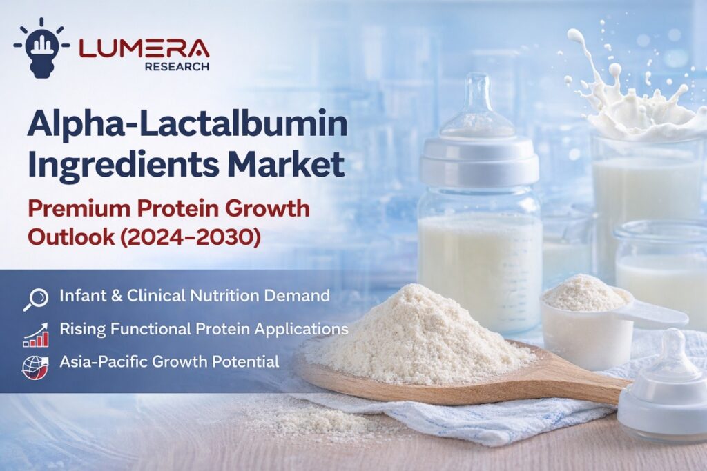 Alpha-Lactalbumin Ingredients Market growth trends in infant nutrition and functional protein industry